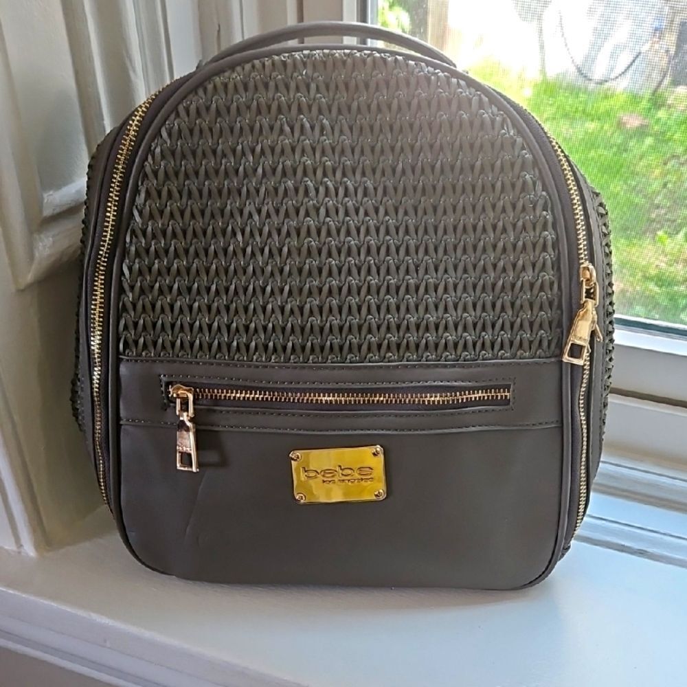 Bebe Vegan Leather Backpack